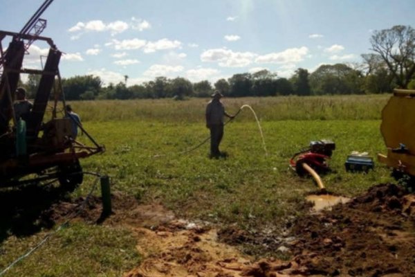 Otro pequeño productor agrícola con acceso al agua en San Miguel