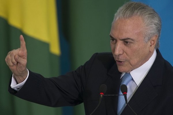 La justicia brasileña ordenó liberar al ex presidente Michel Temer