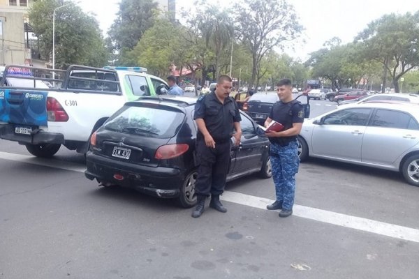 Detienen a conductor alcoholizado tras persecución en la capital correntina