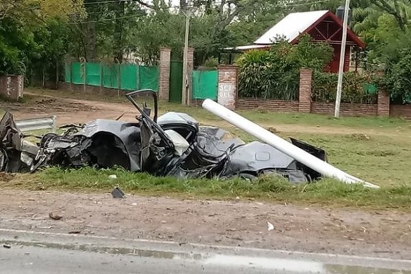 Falleció el conductor que chocó y fue atacado por abejas en Goya