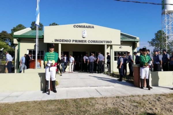 Inauguran una comisaría y un CAPS en Santa Ana