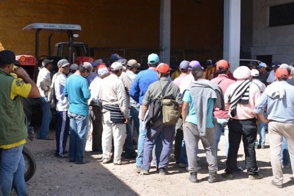 Sauce: trabajadores municipales declararon el estado de asamblea permanente, alerta y movilización