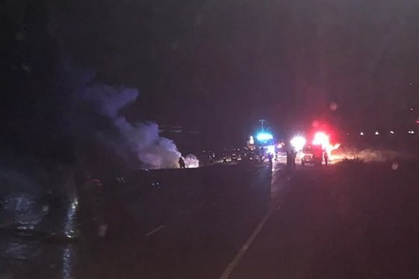 Trágico accidente: ocho personas murieron tras un choque entre dos autos