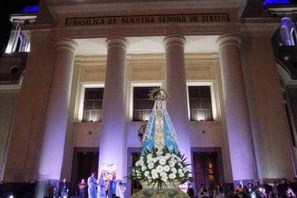 Emocionante saludo a la Virgen de Itatí, Patrona de Corrientes