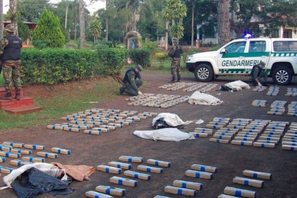 Misiones: Hallan más de 247 kilos de marihuana entre malezas