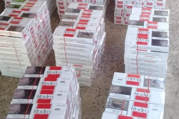 Gendarmería halló cargamento de cigarrillos en zona rural de Itatí