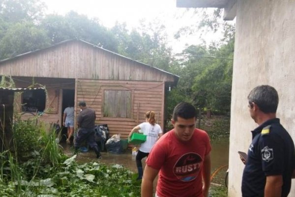 Itatí: Relevamiento y asistencia a familias afectadas por las lluvias