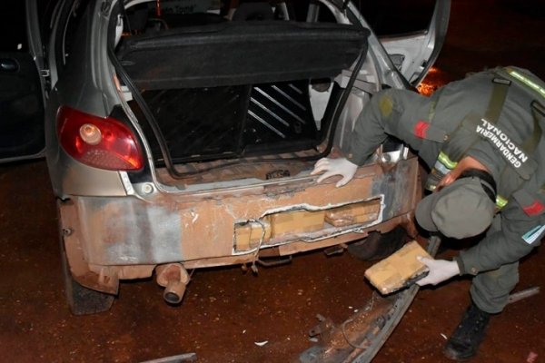 Santo Tomé: secuestraron más de 70 kilos de marihuana y detuvieron a dos hombres