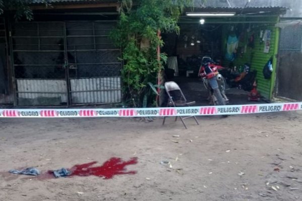 Trágica discusión: Mataron a un hombre en un taller mecánico en el barrio Mil Viviendas