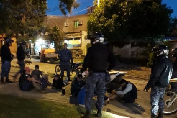 Múltiples operativos de seguridad en barrios capitalinos