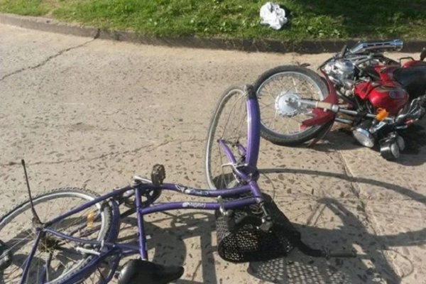 Virasoro: choque entre una moto y bicicleta dejó un muerto