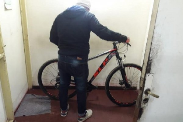 Recuperan una bicicleta robada