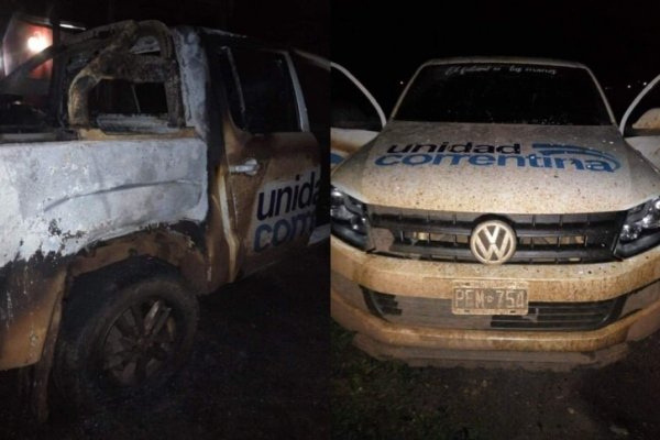 Investigan atentado contra una camioneta de Unidad Correntina tras las elecciones