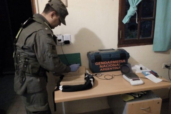 Gendarmes detectaron marihuana en la mochila de un pasajero