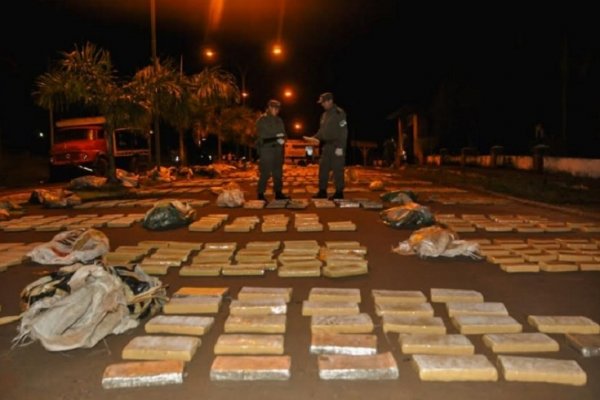 Misiones: Gendarmería secuestró más de 6 toneladas de marihuana