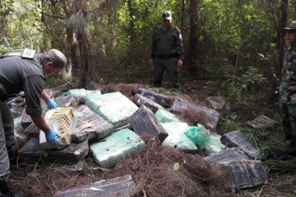 Secuestran en Misiones más de 1.330 kilos de marihuana