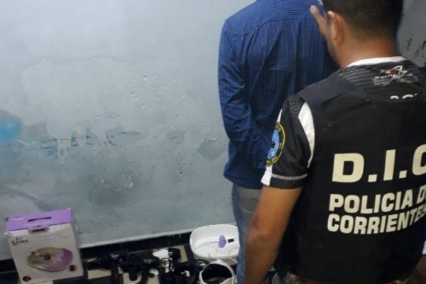 Policías detuvieron a joven por el robo a una peluquería