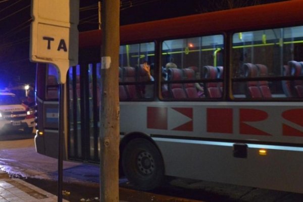 Asaltaron un colectivo de Ersa y le dispararon al chofer