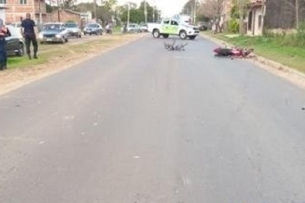 Ex Director de Hospital murió tras ser atropellado por una moto en Saladas