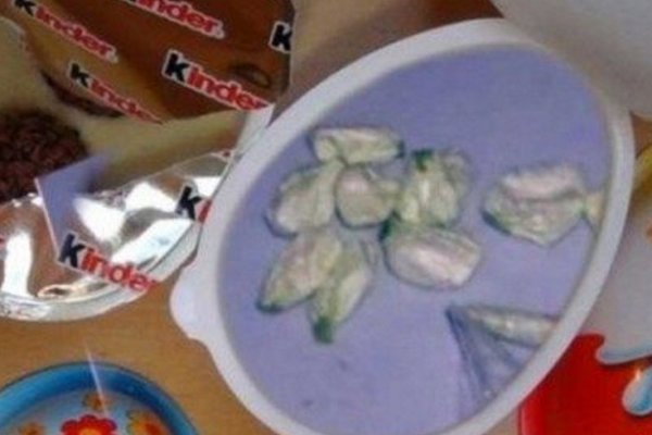 Nuevamente hallan cocaína escondida en huevitos Kinder