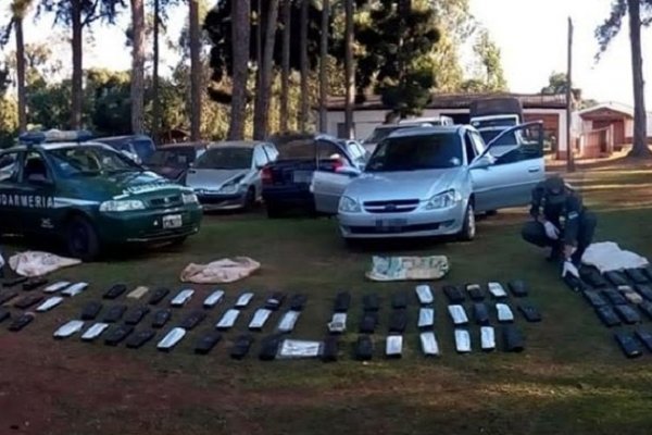Misiones: Incautan más de 88 kilos de marihuana