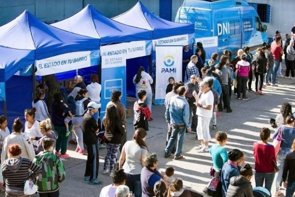 El Estado en Tu Barrio brindará servicios a los vecinos de Riachuelo