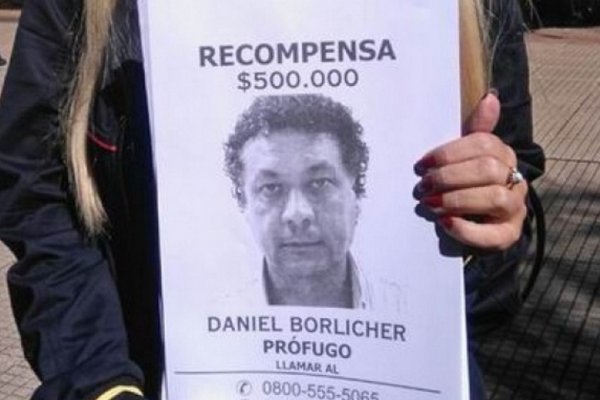 Continúa la búsqueda del femicida Daniel Borlicher