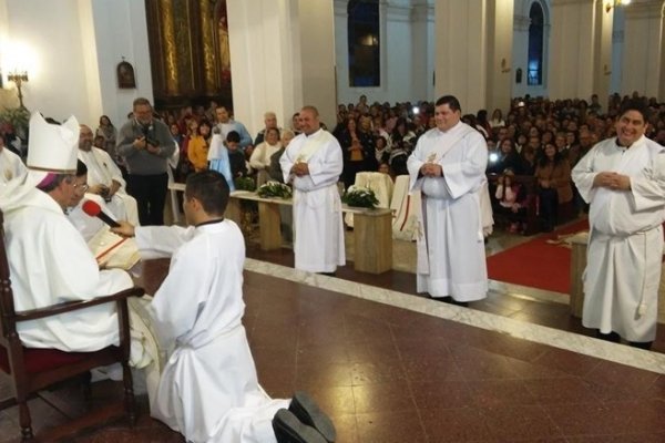 La Iglesia de Goya tiene tres nuevos sacerdotes