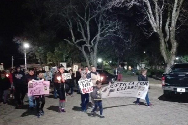 Caá Catí: Volvieron a marchar en reclamo de justicia por el crimen de Elías