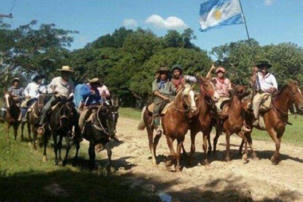 Cabalgata mercedeña por la Virgen