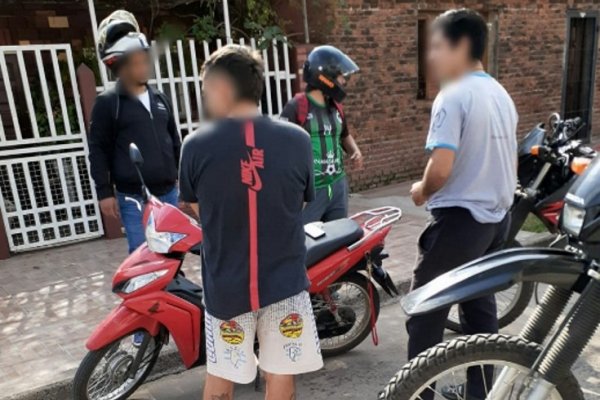 Prevención: Demorados con una moto sin documentaciones