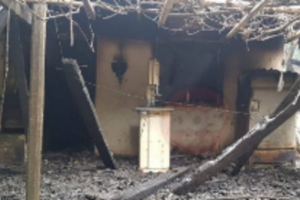 Virasoro: Asesinaron a un hombre e incendiaron su casa