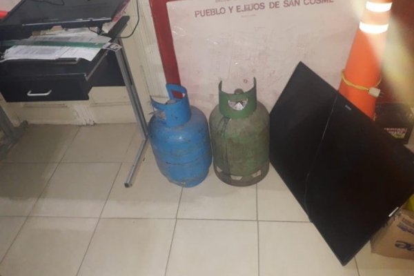 San Cosme: Policías recuperaron elementos robados