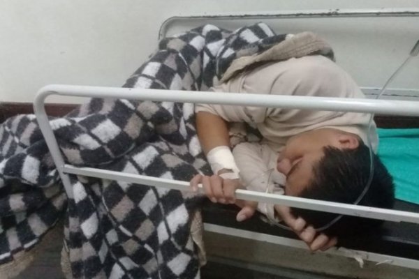 Estaba tirado en un zanjón con hipotermia y lo rescató la policía