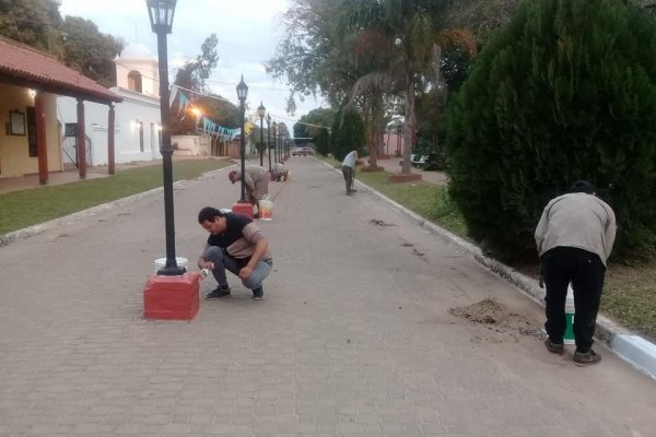 Comenzaron los preparativos para los festejos patronales de Santa Ana de los Gúacaras
