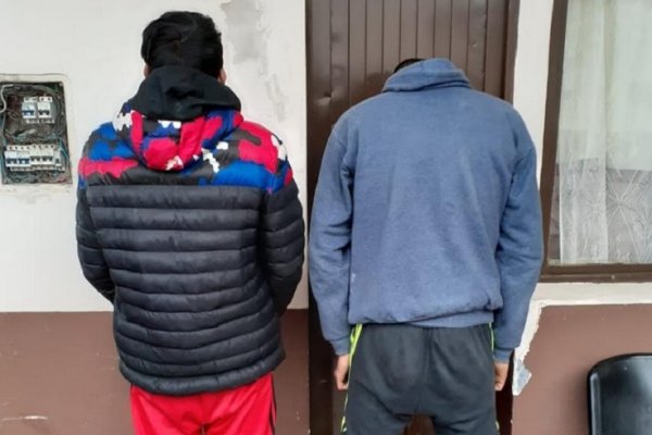 Policías detuvieron a dos sujetos con antecedentes por robo y hurto