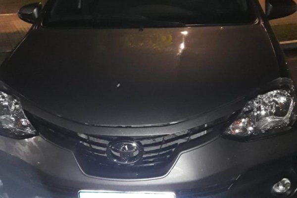 Saladas: un hombre fue demorado por la policia por circular en un vehículo mellizo y con papeles truyos