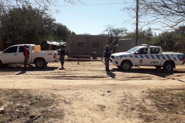 Corrientes: la policía secuestró objetos de valor en un barrio de la ciudad