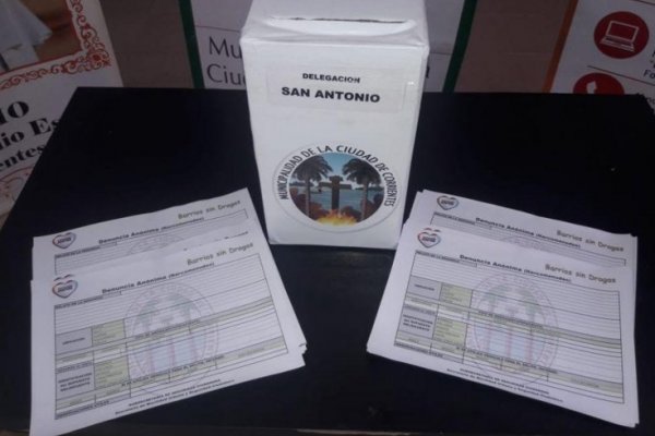Más de seiscientas denuncias por Barrios sin Drogas en la ciudad