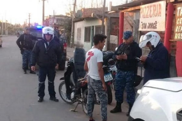 Policías e inspectores secuestraron motos en operativos de contralor