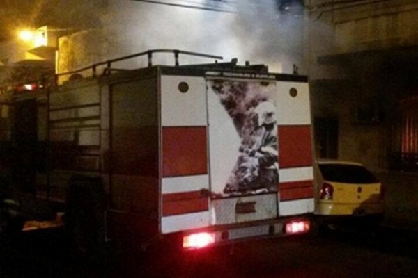 Principio de incendio causó pánico en el barrio Libertad