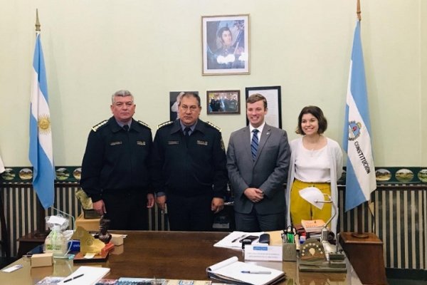 Vicecónsul de EE. UU. coordinó acciones con el jefe de Policía