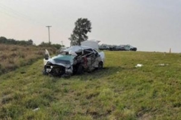 Uno de los heridos del accidente en Berón de Astrada ya fue trasladado a Posadas