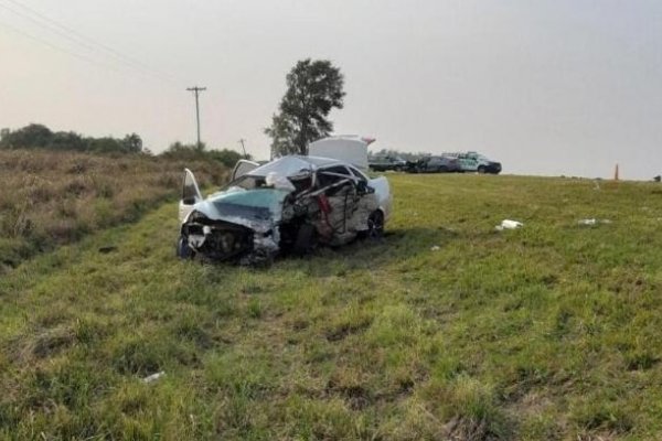 Accidente de Ruta 12: trasladan a uno de los sobrevivientes a Misiones