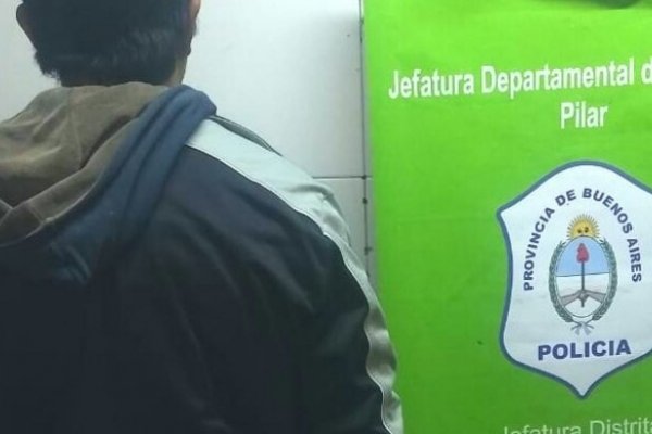 Tenía pedido de captura en Corrientes y lo detuvieron en Pilar