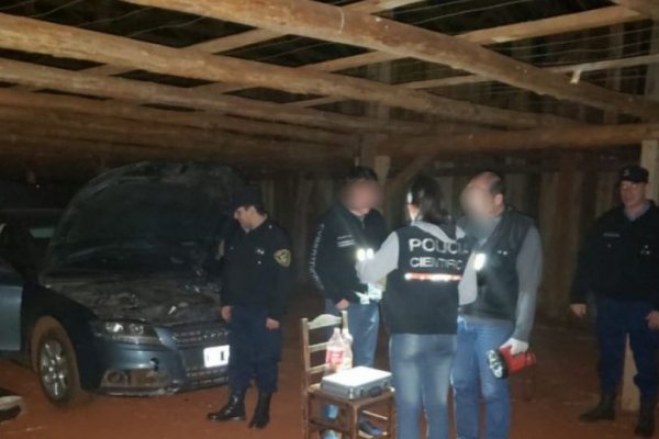 Al Audi A4 robado en Corrientes lo encuentran en Misiones