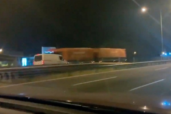 Camión correntino involucrado en un fatal accidente en la Panamericana