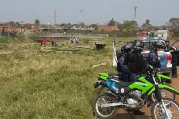 La Policía logró evitar una toma de terrenos en el barrio Pirayuí