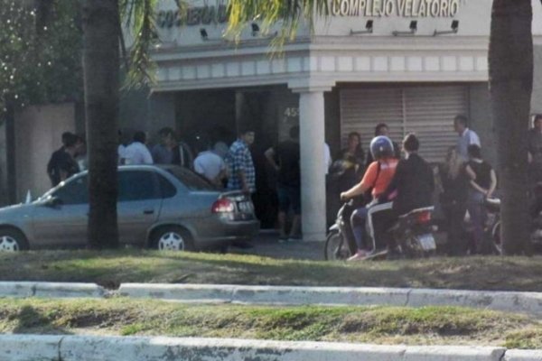 Despidieron los restos del delincuente baleado por la Policía