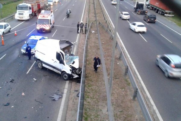 Choque fatal en la Panamericana: habló el correntino que conducía el camión